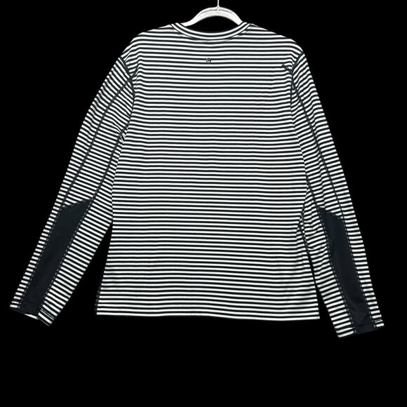 lululemon athletica Black and White Striped Sweatshirt - Picture 8 of 8